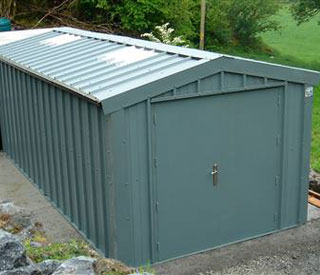 16x9 40mm Kingspan Unit with double doors